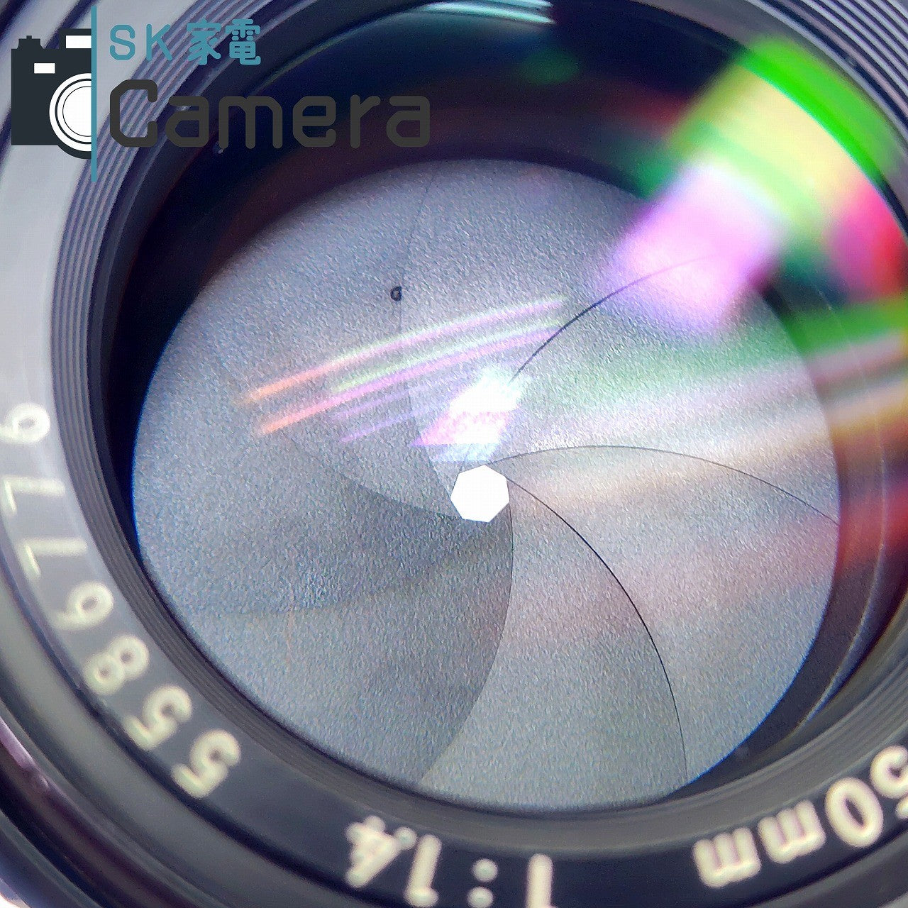 Nikon NIKKOR 50mm F1.4 Ai-s ニコン キャップ付 良