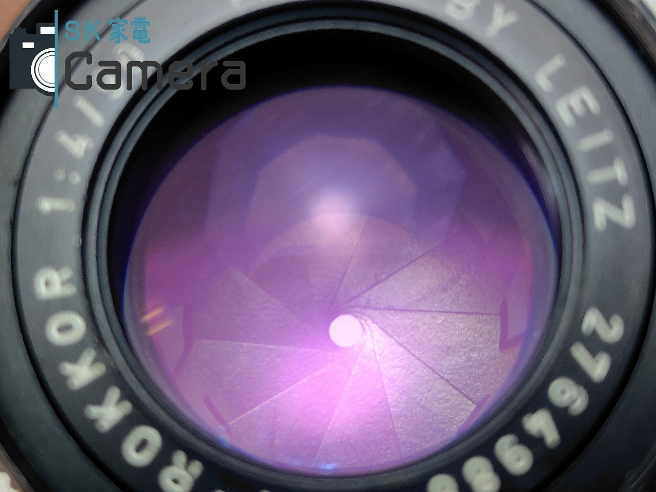 【中古】 MINOLTA M-ROKKOR 90mm F4 2024年12月清掃 Leitz Mマウント ミノルタ キャップ付き