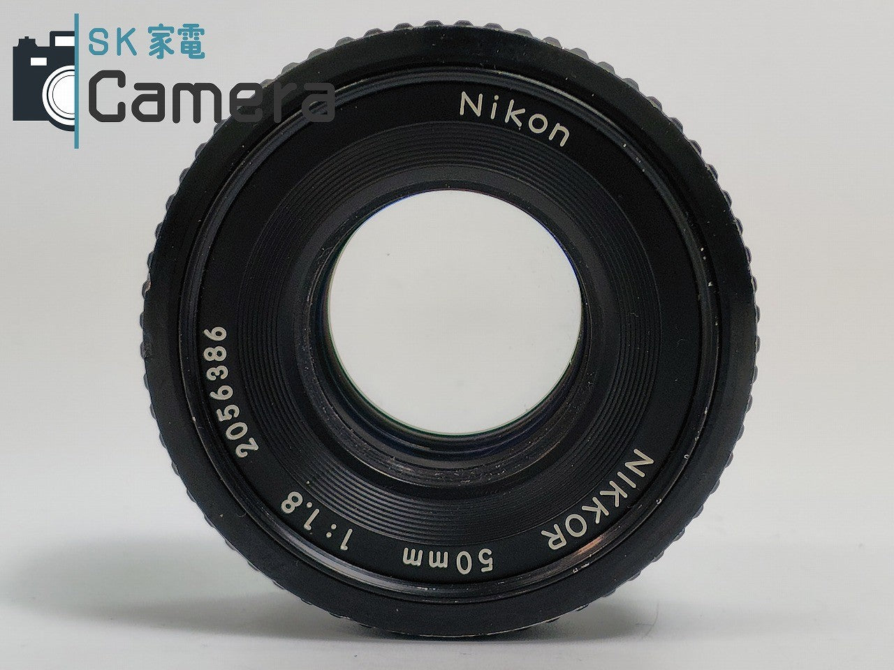 【中古】 Nikon NIKKOR 50mm F1.8 Ai-s パンケーキ キャップ付 ニコン 実用