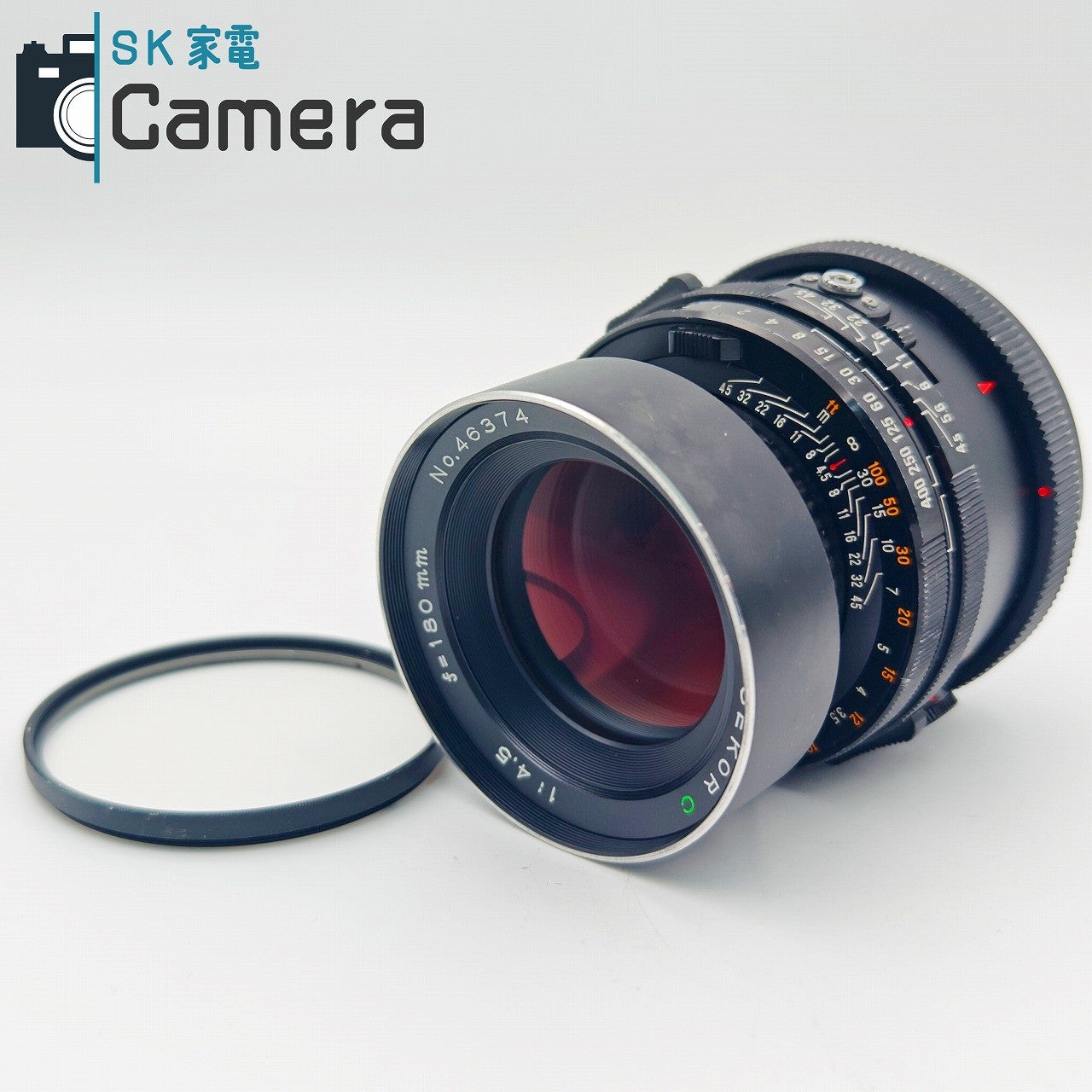 C 180mm F4.5 Mamiya マミヤ SEKOR MAMIYA #835936A – f4.5 MAMIYA