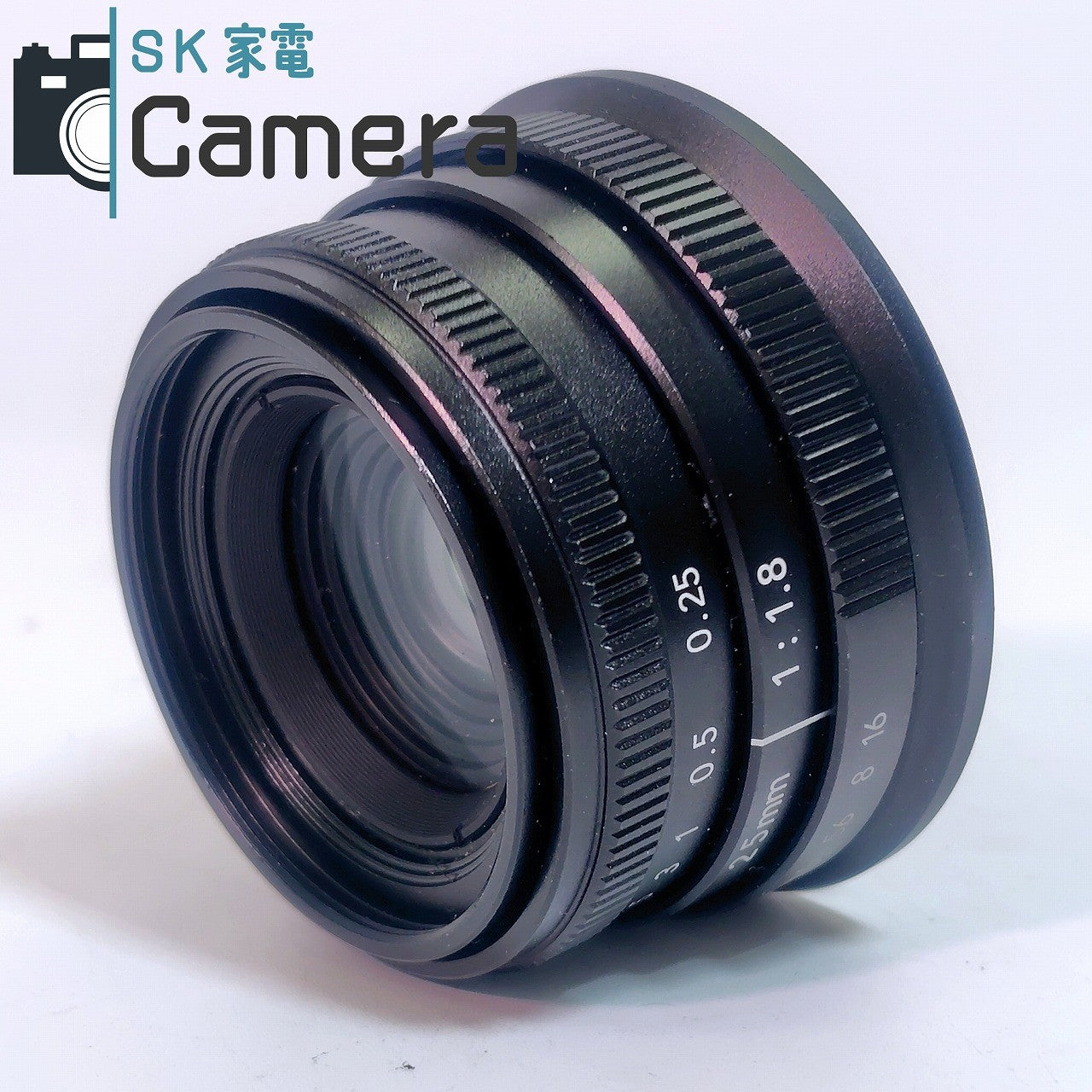 七工匠 7Artisans 25mm F1.8 ブラック マイクロフォーサーズ