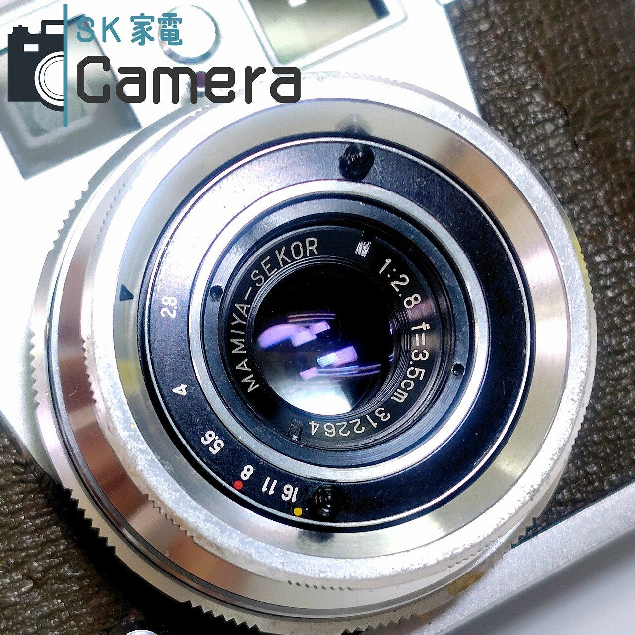 【中古】 MAMIYA SKETCH SEKOR 3.5cm F2.8 2025年10月修理済 30日保証 マミヤ スケッチ 良品
