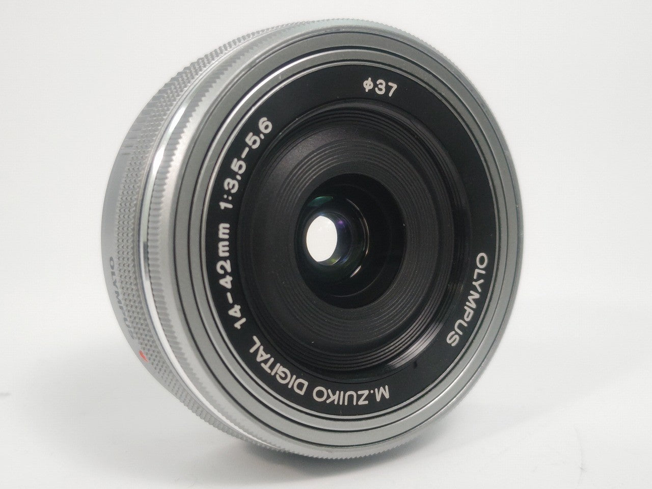 【中古】 OLYMPUS M.ZUIKO DIGITAL 14-42mm F3.5-5.6 EZ ED MSC キャップ付 美品