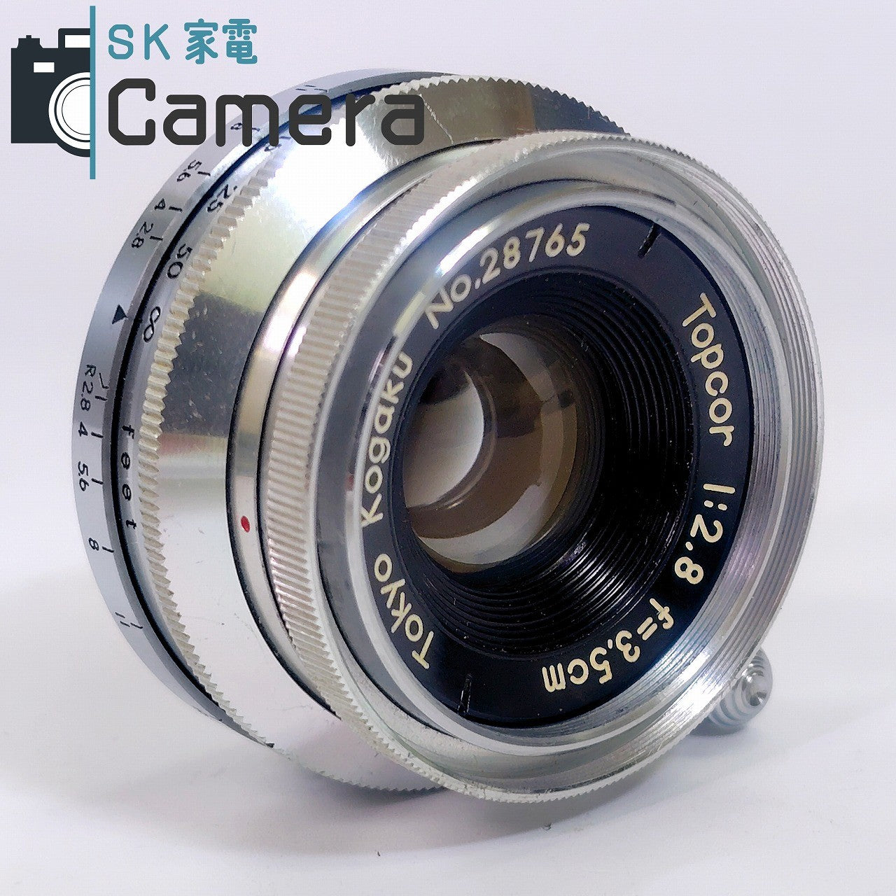 【中古】 Topcor 3.5cm F2.8 L39 Tokyo Kogaku 東京光学 トプコン トプコール