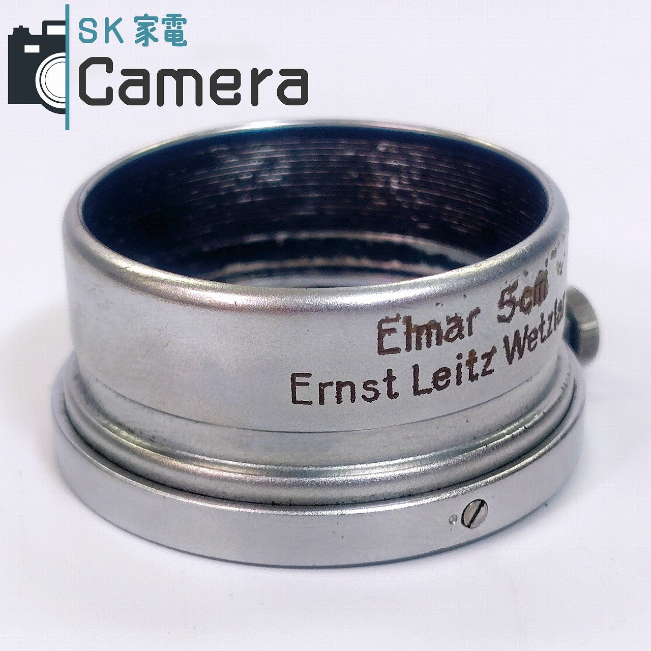 Leica Leitz Lens Hood FISON Elmar 5cm F3.5 用 フィソン フード 絞り調整リング付