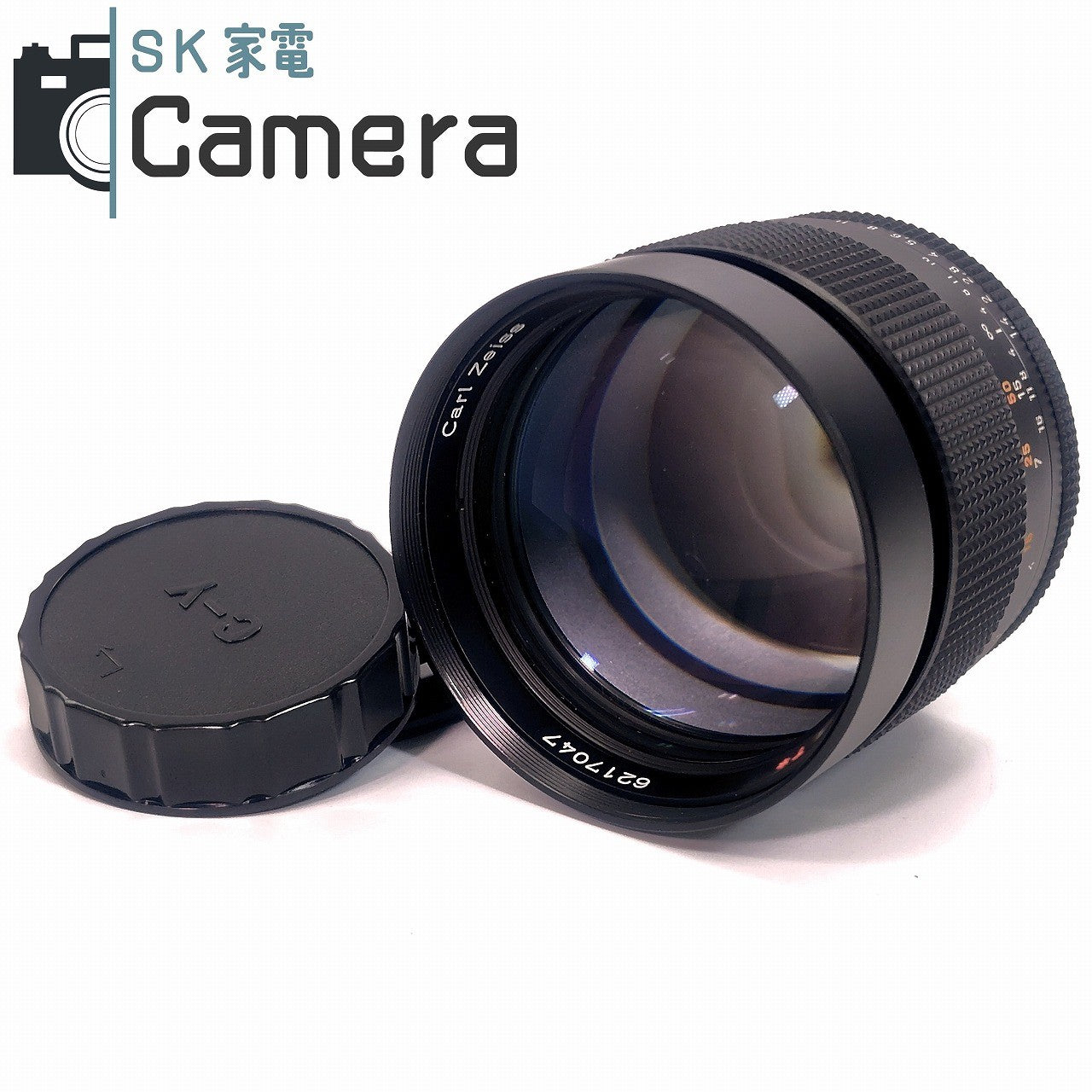 CONTAX Planar 85mm F1.4 T* AEG コンタックス Carl Zeiss 美品 Y/C ヤシコン