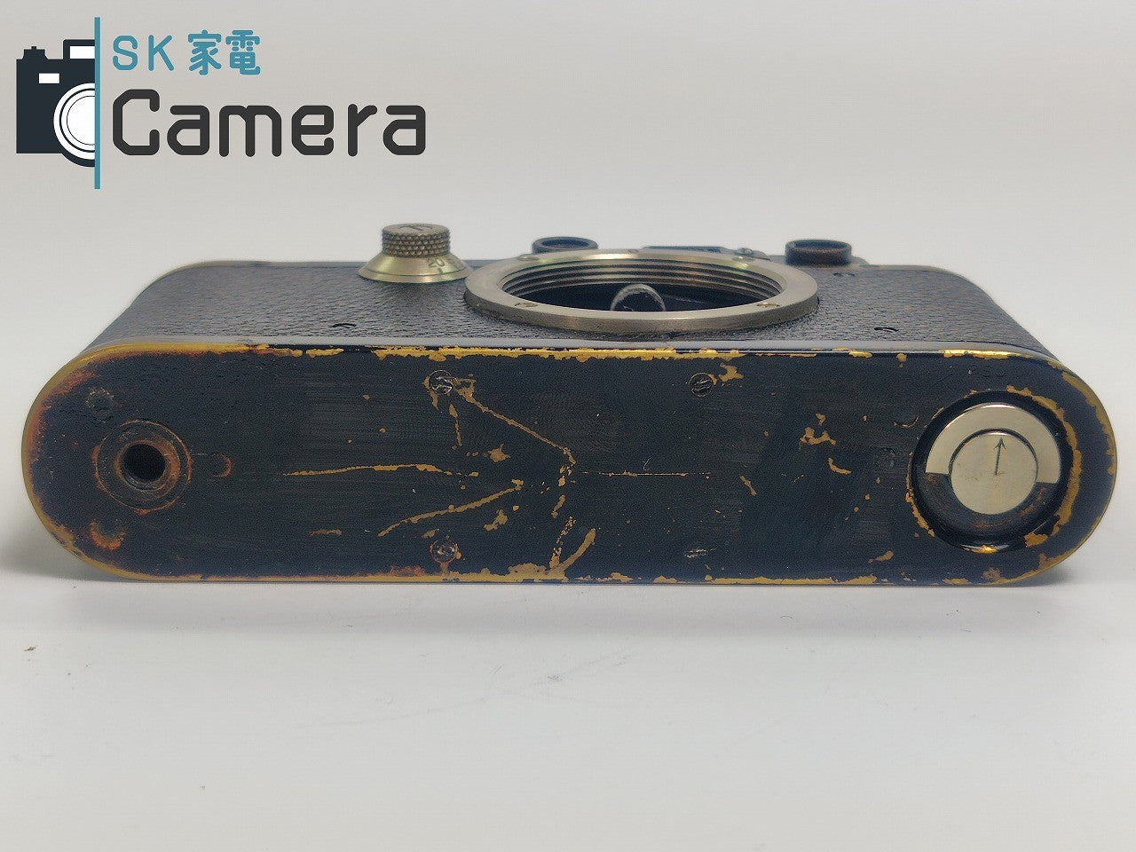 【中古】 LEICA DIII ライカ バルナックライカ DⅢ ブラック III型 シリアル132XXX 動作品