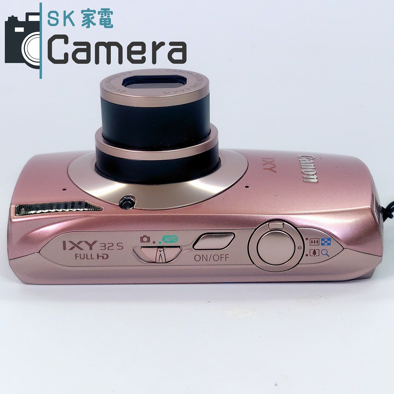 Canon IXY 32S PC1682 FULL HD キャノン イクシー ピンク コンパクトデジタルカメラ 箱 充電器 一式 付