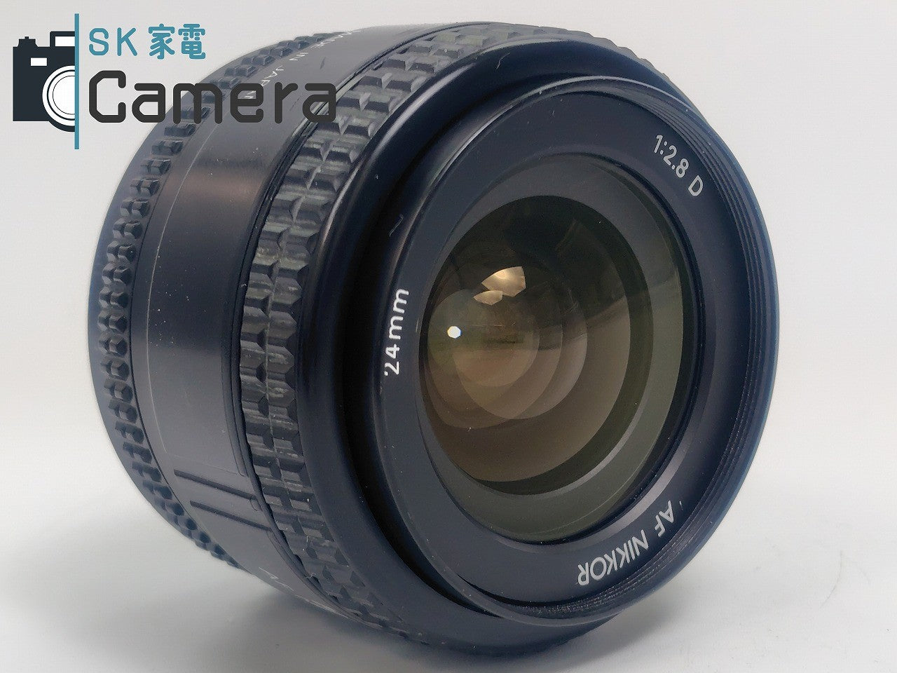 【良品】 Nikon AF NIKKOR 24mm F2.8 D ニコン キャップ付