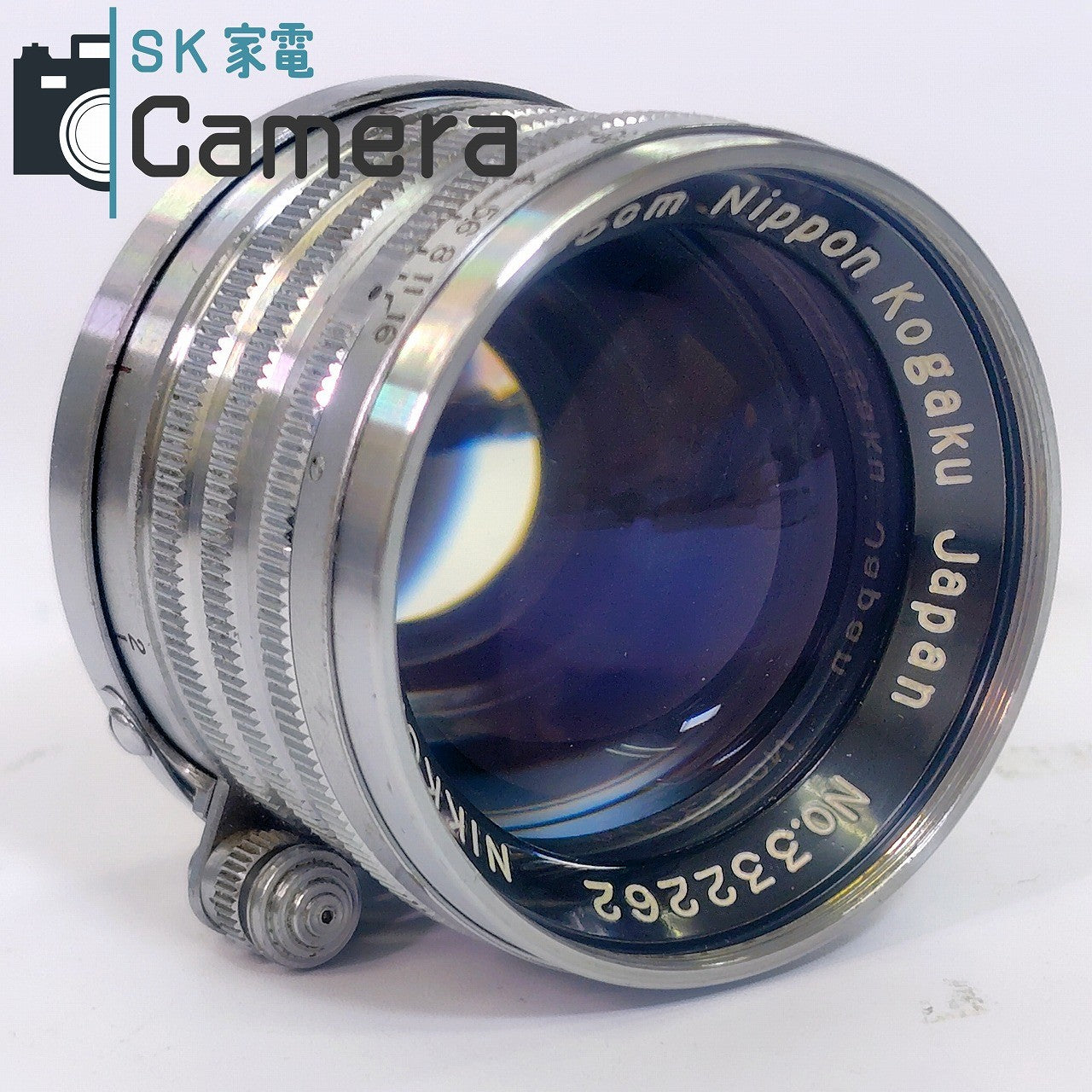 Nikon NIKKOR-S・C 5cm F1.4 L39 ニコン キャップ フィルター 付 Lマウント