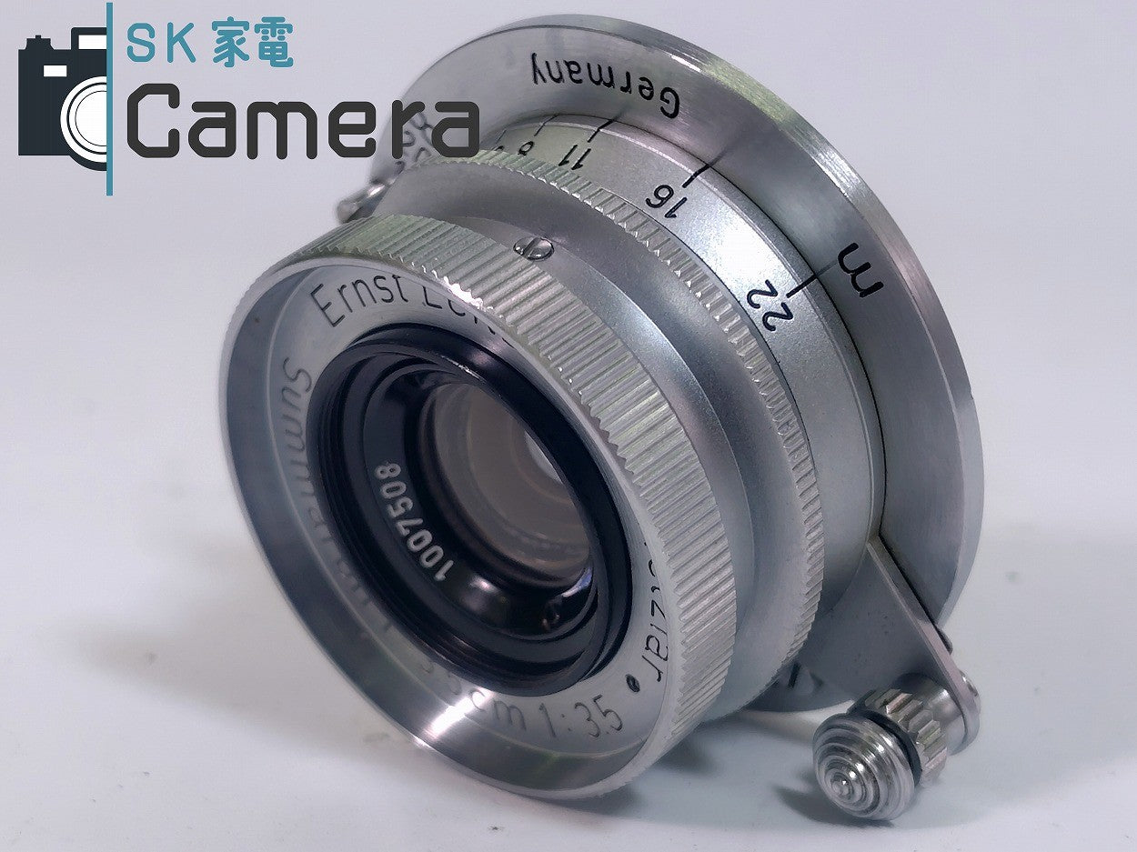 LEICA Summaron 3.5cm F3.5 L39 2025年7月清掃済 ライカ ズマロン Lマウント