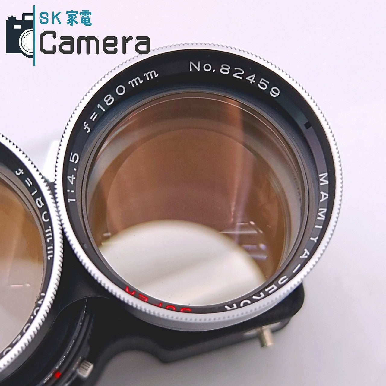 【中古】 MAMIYA-SEKOR SUPER 180mm F4.5 C330/C220 用 マミヤ 箱付
