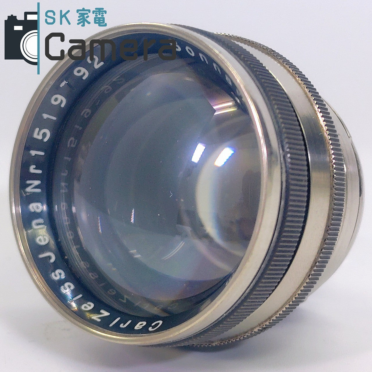 Carl Zeiss Jena Sonnar 5cm F1.5 ニッケル コンタックス ブラック ゾナー 2025年9月清掃済