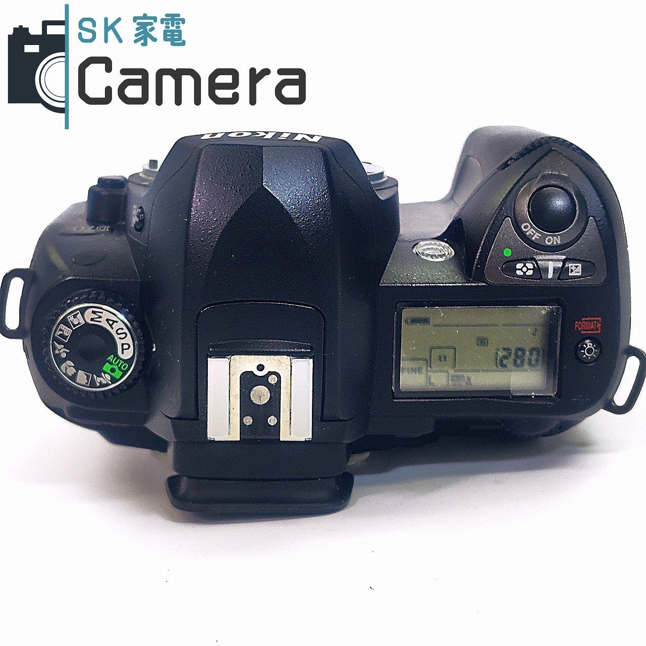 Nikon D70s ニコン デジタル一眼レフ 電池付 美品