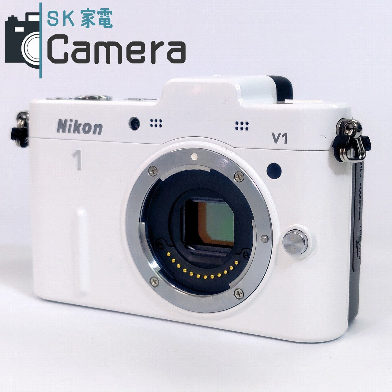 【中古】 Nikon1 V1 ニコン 1 ミラーレス ホワイト 美品