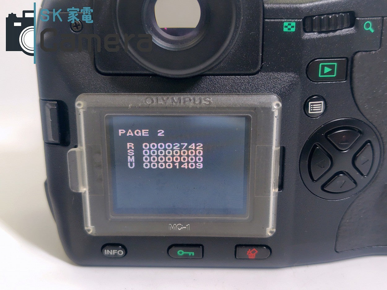 OLYMPUS E-1 デジタル一眼レフ オリンパス ショット数約2800回 電池 充電器付