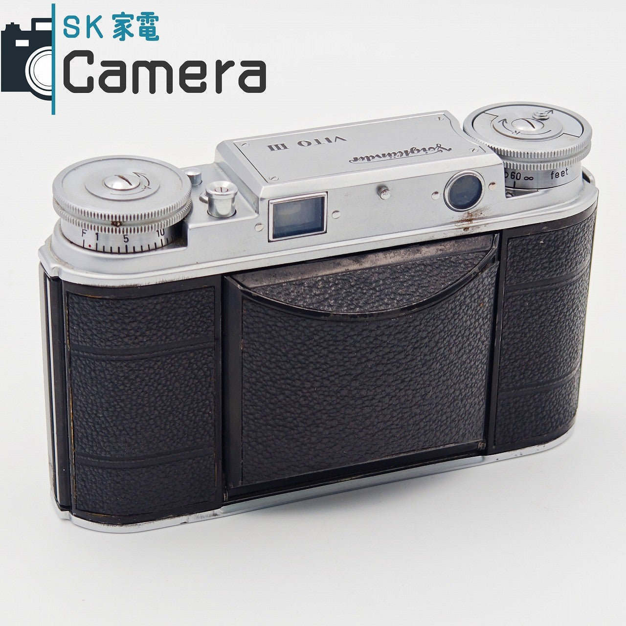 【中古】 Voigtlander VITO III ULTRON 50mm F2 フォクトレンダー ウルトロン 革ケース付