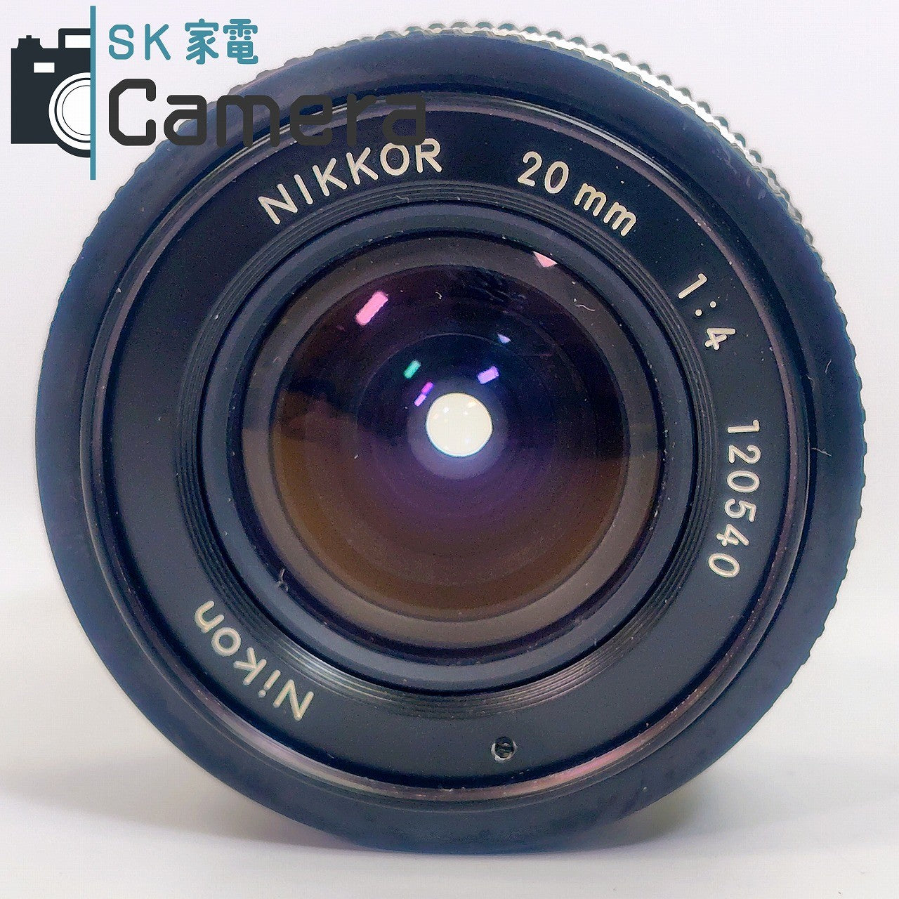 Nikon NIKKOR 20mm F4 Ai ニコン キャップ付