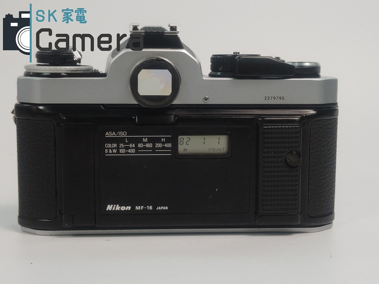 【中古】 Nikon FE2 シルバー シャッター 露出 動作 ニコン