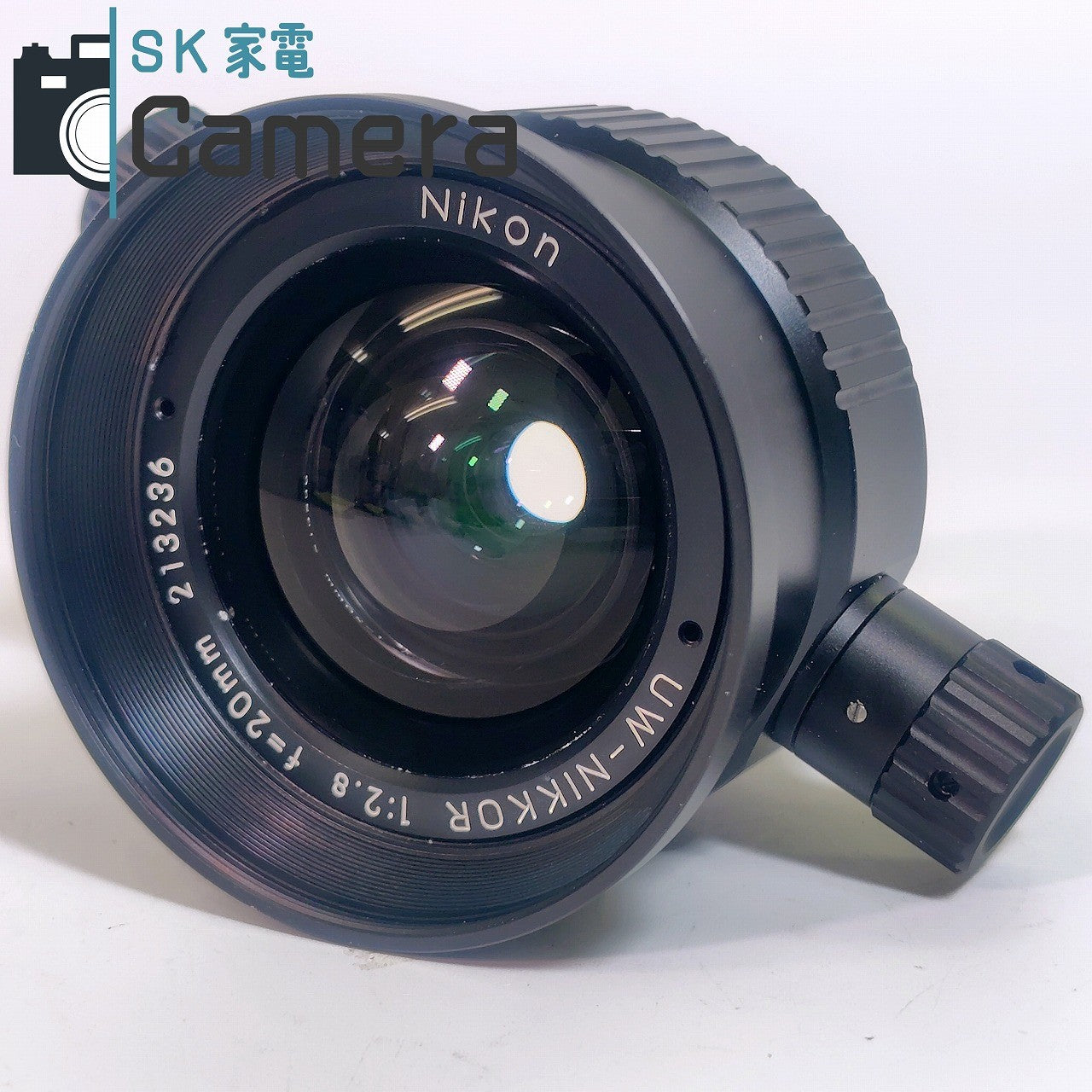 Nikon UW-NIKKOR 20mm F2.8 ニコン ニコノス用 ファインダー付 28mmファインダーアダプター付
