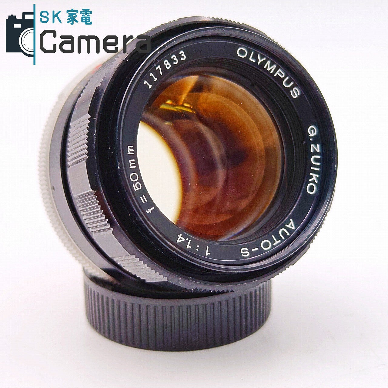 【中古】 OLYMPUS G.ZUIKO AUTO-S 50mm F1.4 M42 オリンパス 2026年6月レンズ内清掃済 希少