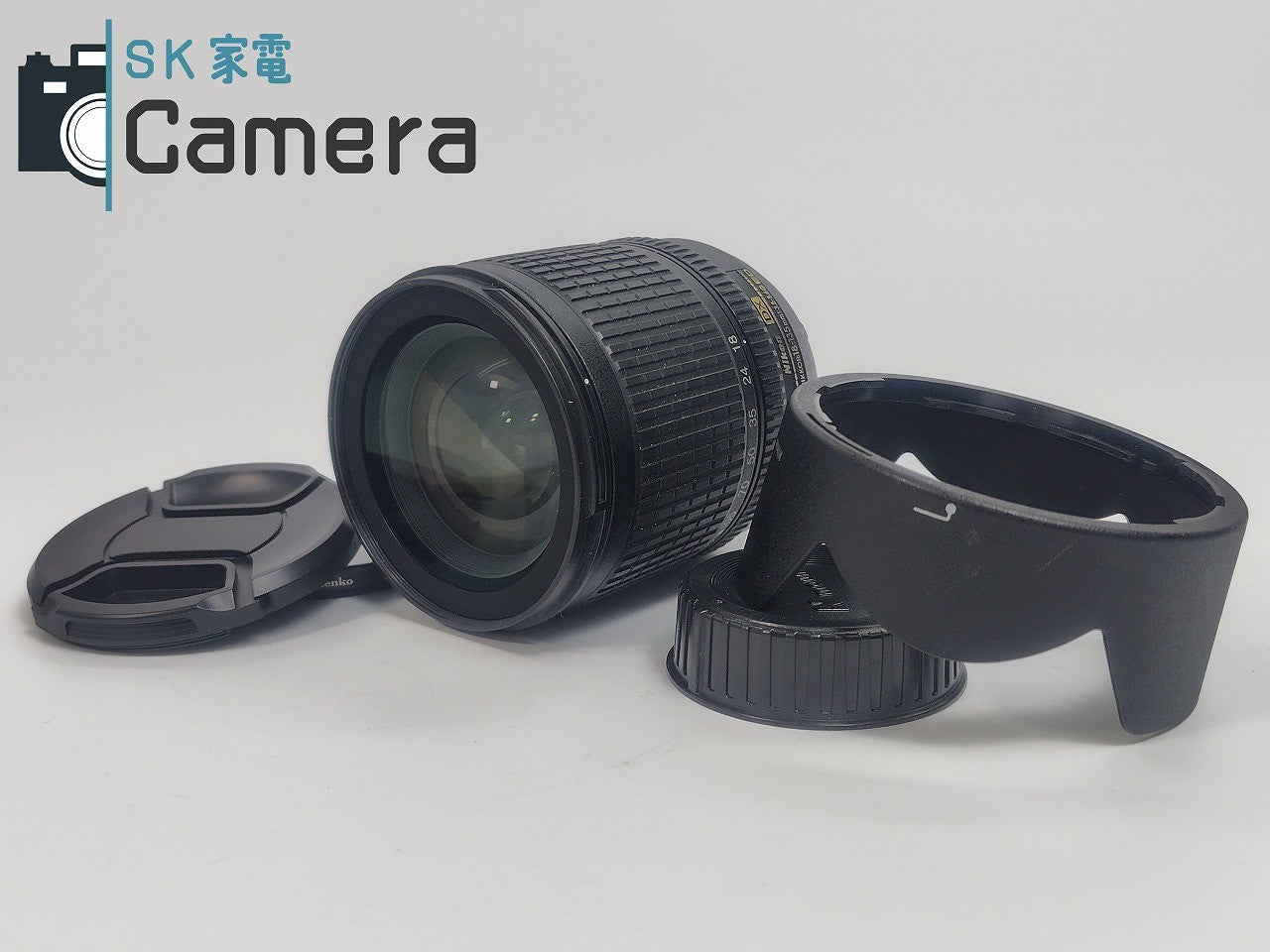 【美品】 Nikon AF-S NIKKOR 18-135mm F3.5-5.6 ED DX HB-32 フード付 ニコン