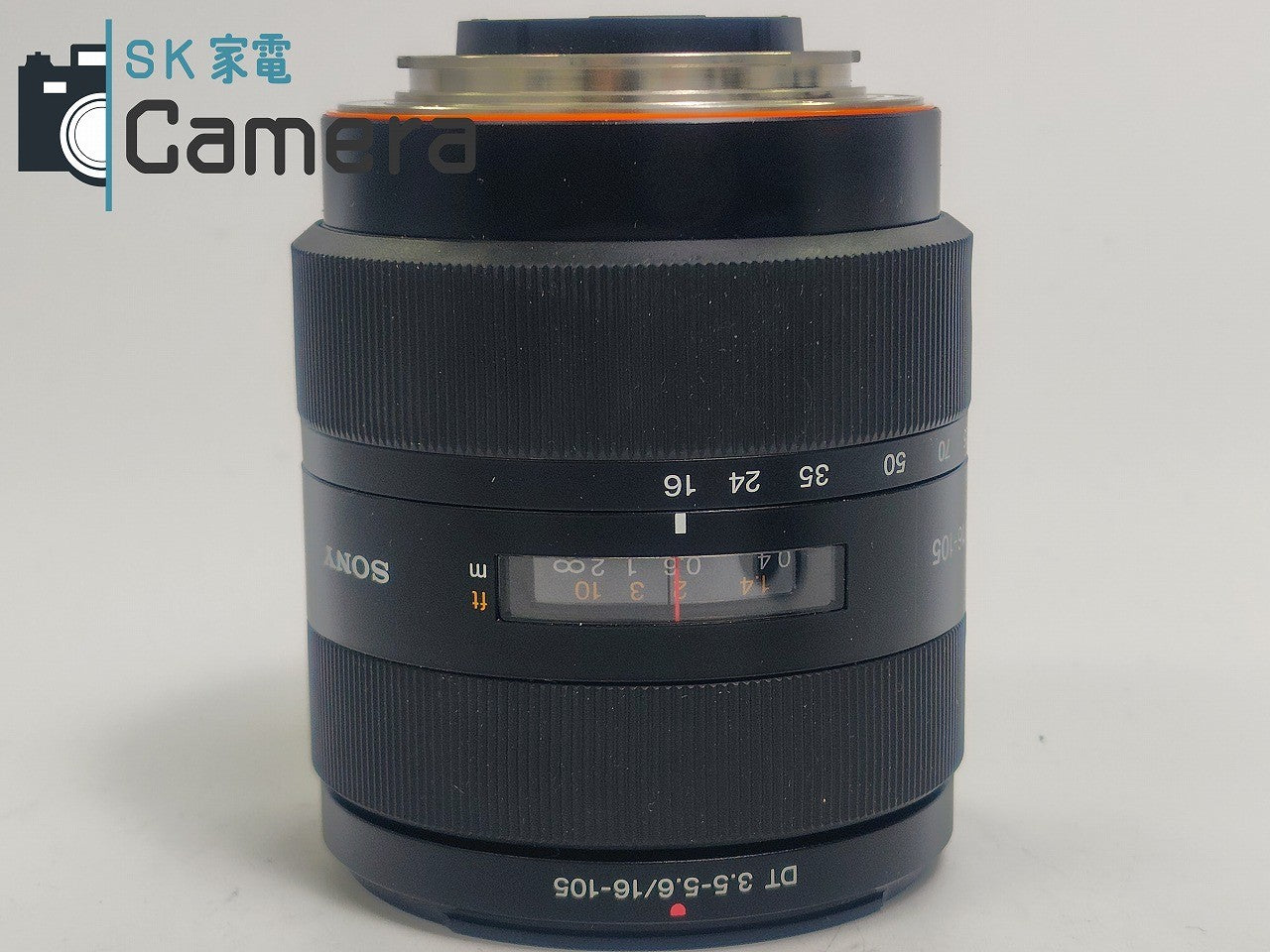 【実用】 SONY DT 16-105mm F3.5-5.6 SAL16105 フード付き ソニー