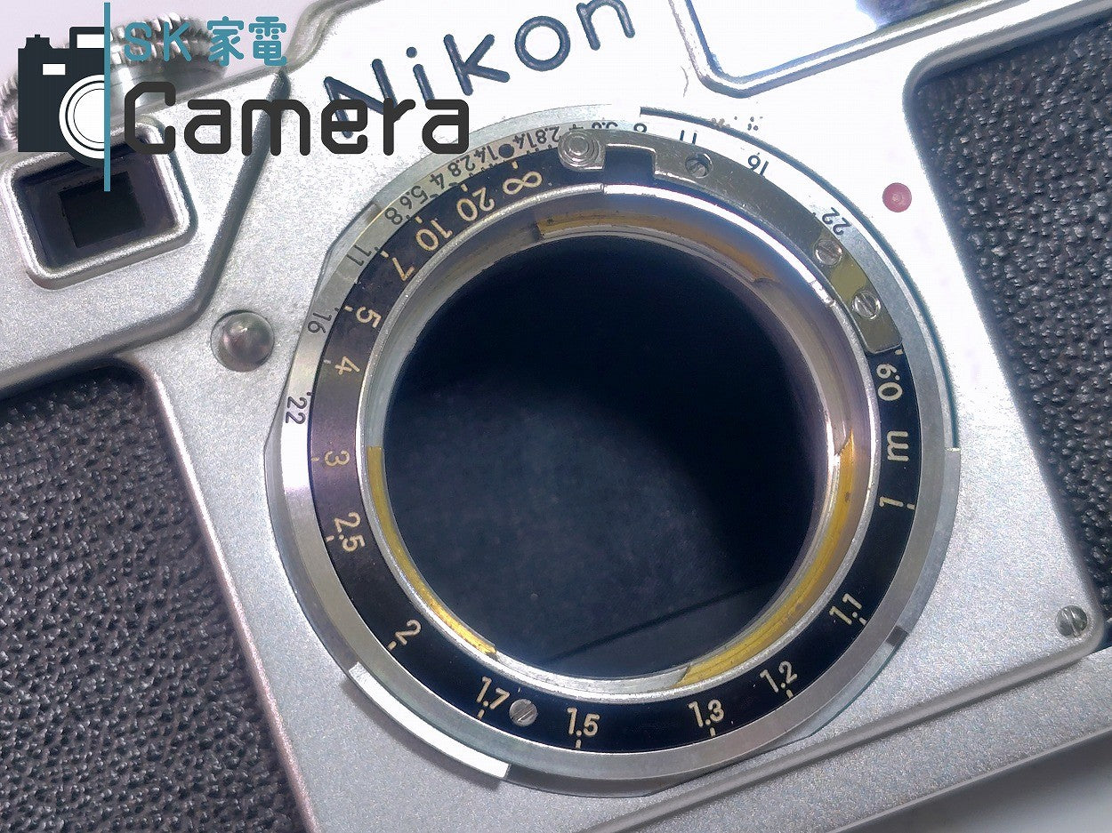 Nikon S4 NIKKOR-H 5cm F2 Nikon S用メーター 露出計 ブースター 元箱 フード キャップ付 2025年7月修理 ニコン