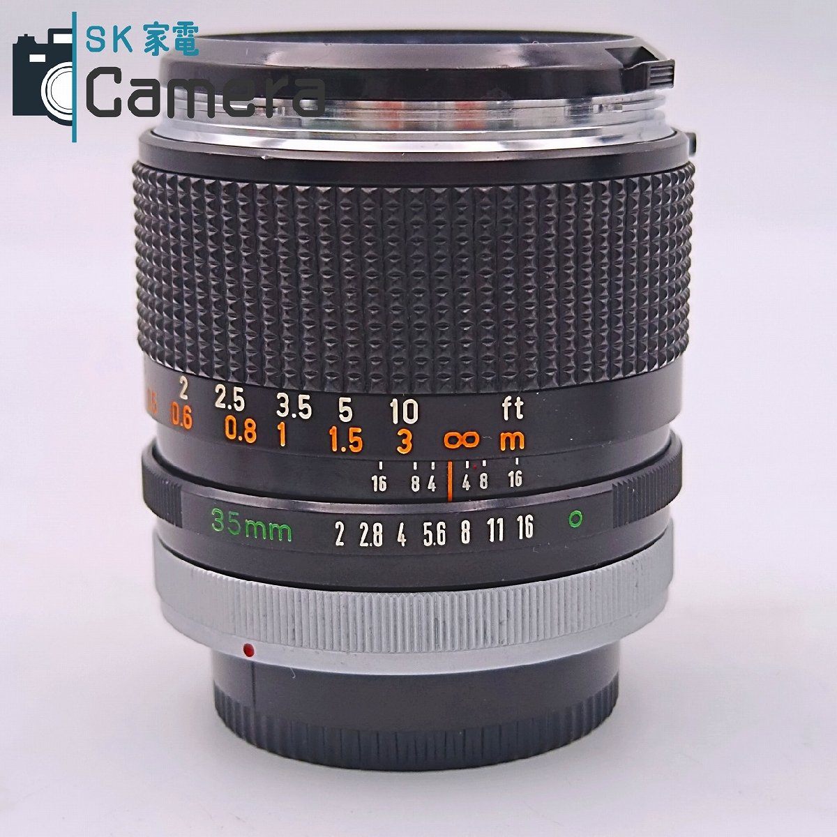 Canon FD 35mm F2 キャノン キャップ付き 現状品