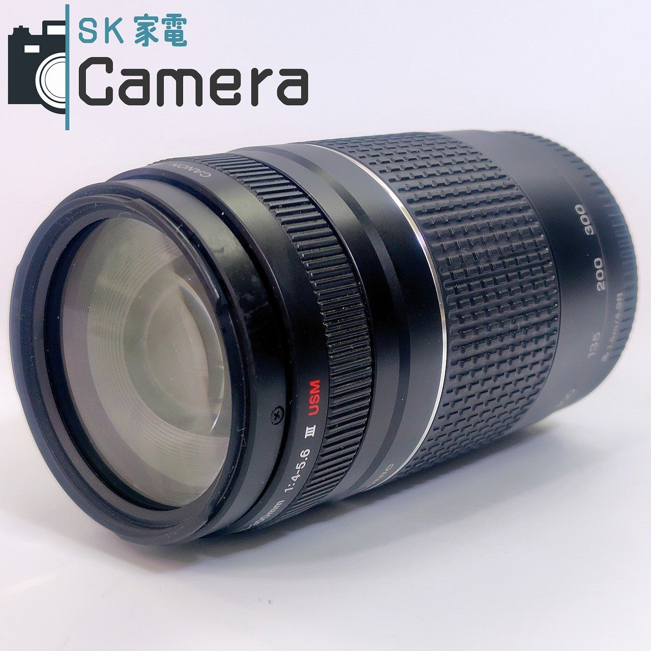 【中古】 Canon EF 75-300mm F4-5.6 III USM キャノン キャップ 付 #18