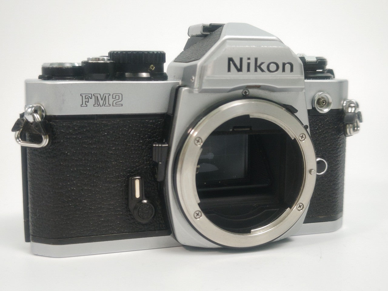 【中古】 Nikon NEW FM2 シルバー シャッター 露出 動作 ニコン