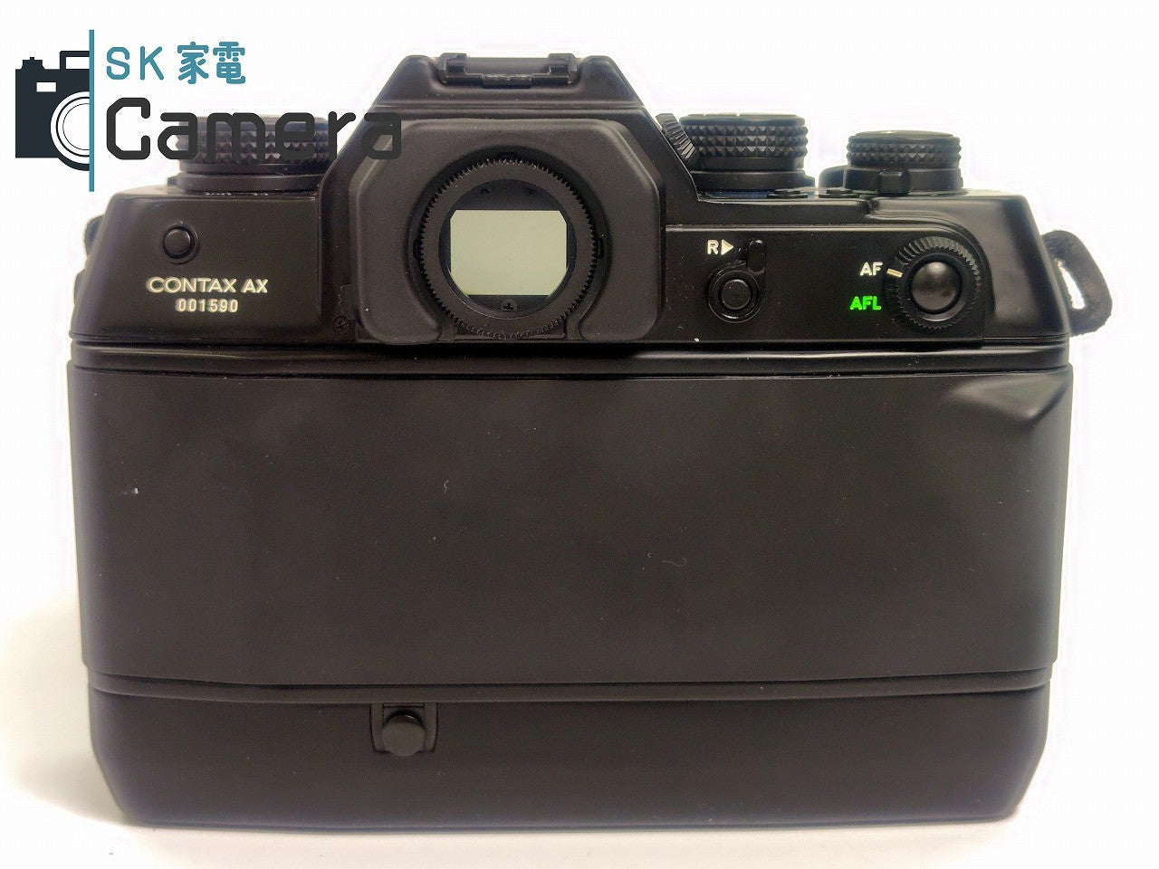 【美品】 CONTAX AX ボディ コンタックス ストラップ付 テスト用フィルムにて確認済