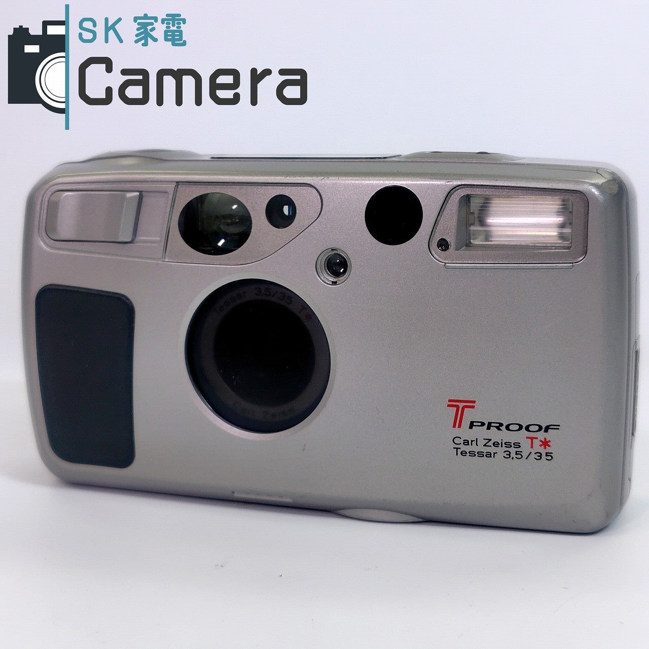 中古】 KYOCERA TPROOF Tessar 35mm F3.5 T＊ コンパクトフィルム