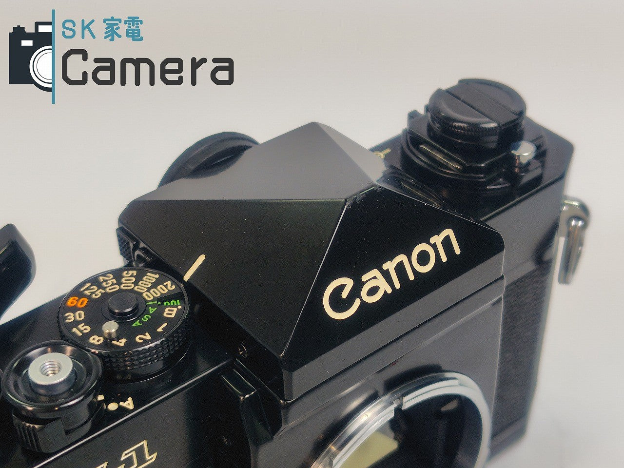 【外観美品】 Canon 旧 F-1 後期 キャノン シャッター 露出 動作 良品 旧F-1