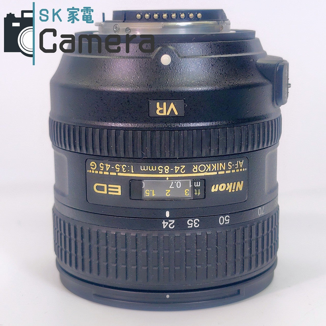 Nikon ED AF-S NIKKOR 24-85mm F3.5-4.5 G VR ニコン キャップ付