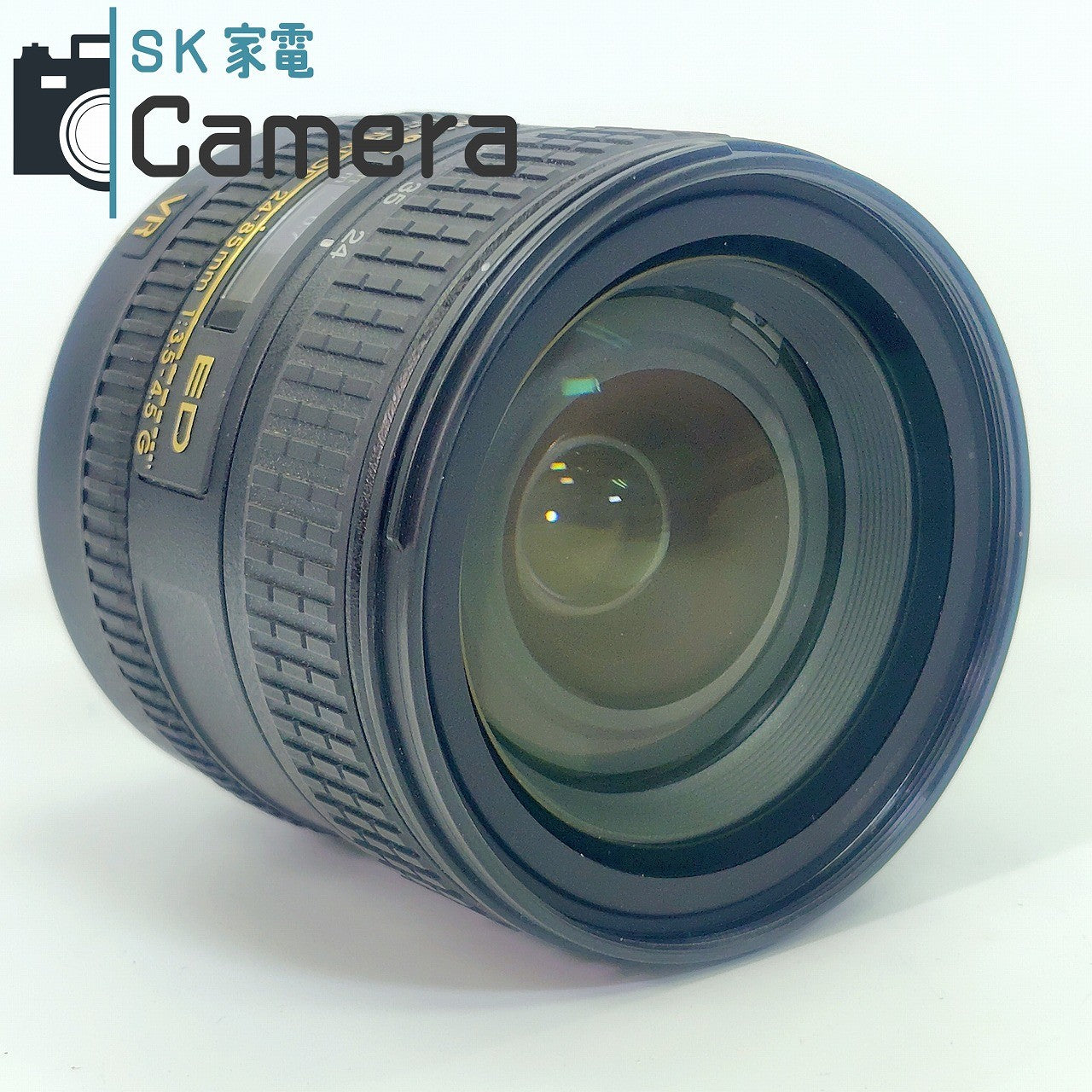 Nikon ED AF-S NIKKOR 24-85mm F3.5-4.5 G VR ニコン キャップ付