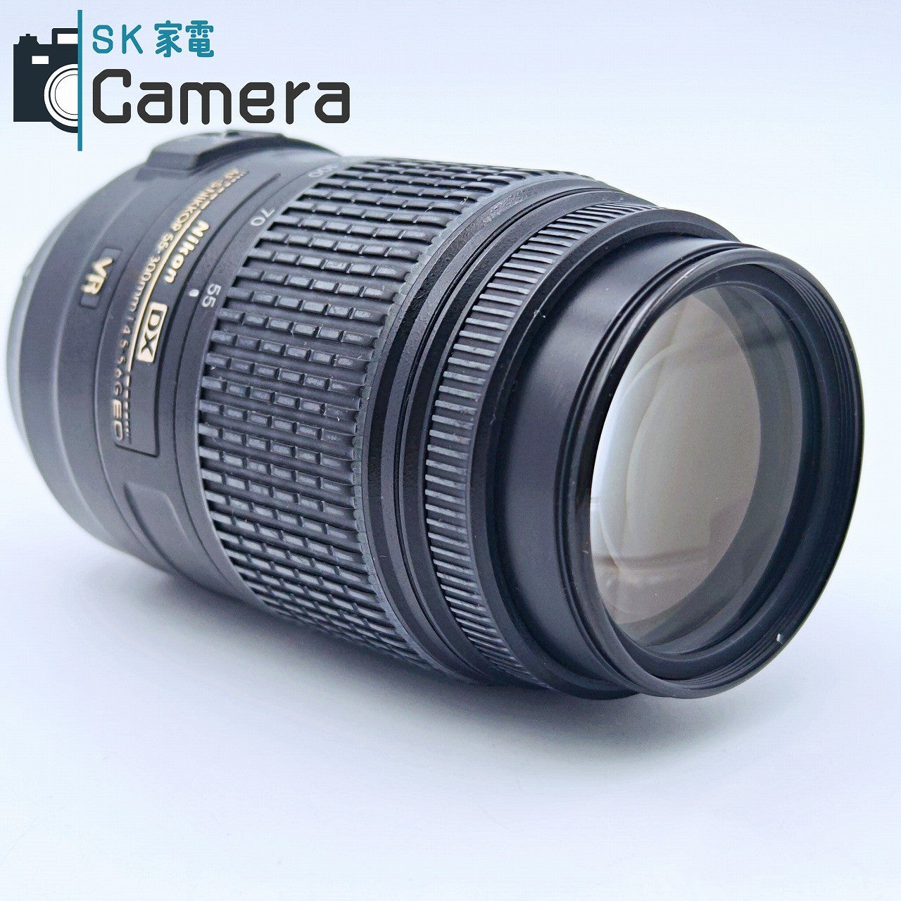 【中古】 Nikon DX AF-S NIKKOR 55-300mm F4.5-5.6 G ED VR ニコン キャップ フード付