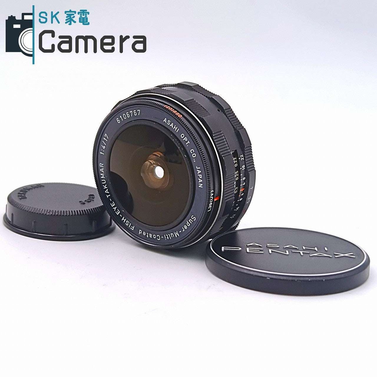【中古】 PENTAX Super-Multi-Coated FISH-EYE-TAKUMAR 17ｍｍ F4 2026年7月清掃済 フィッシュアイ ペンタックス タクマ― M42 中古】 PENTAX Super-Multi-Coated FISH-EYE-TAKUMAR 17mm F4 2026年