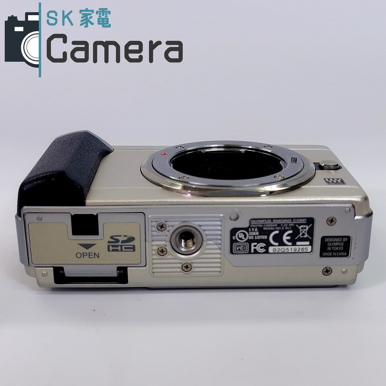 OLYMPUS PEN E-PL1 オリンパス ミラーレス一眼 電池 充電器 SD4GBカード付 手振れOK