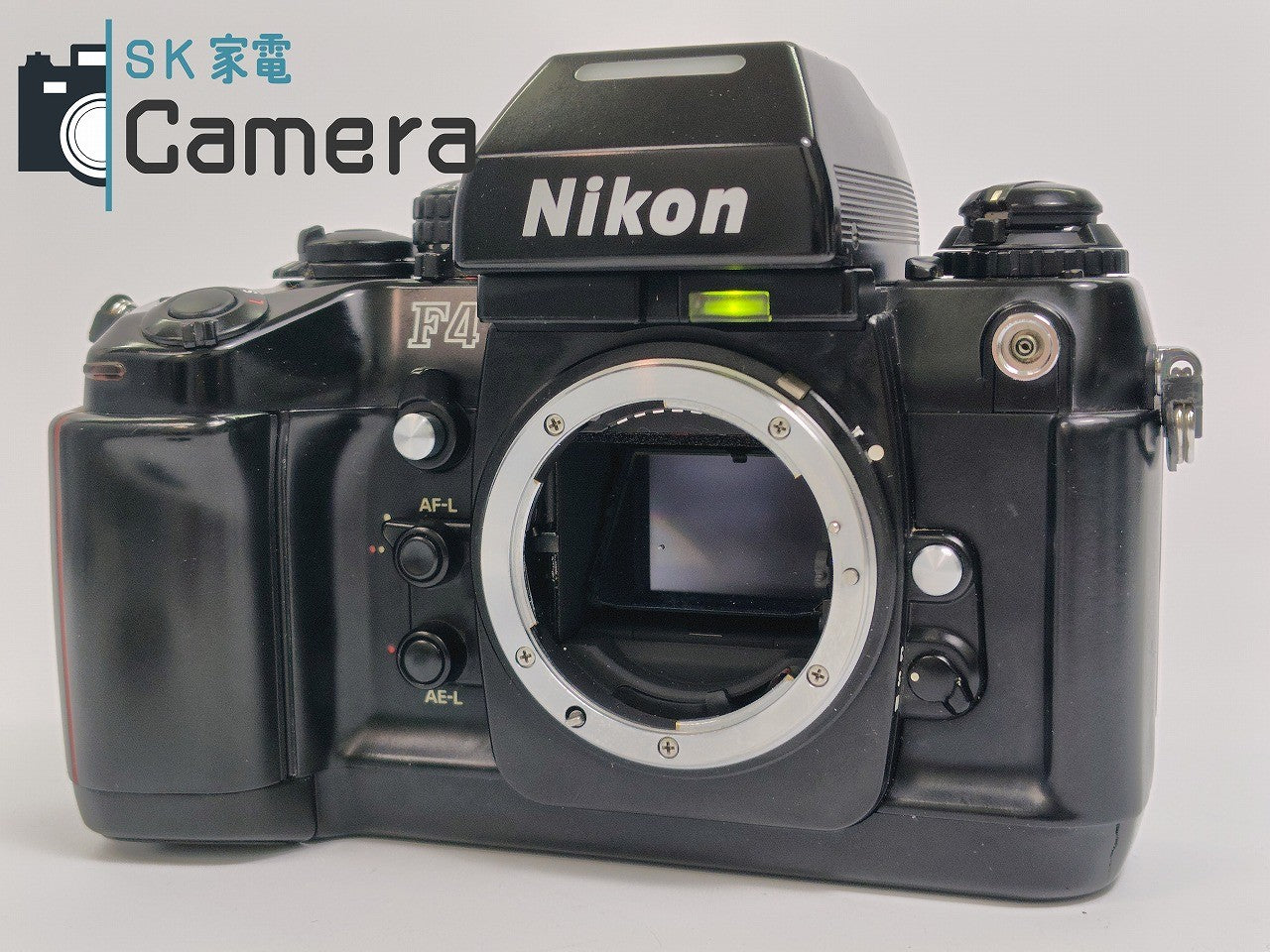 【中古】 Nikon F4 ボディ 液漏れ無 ビュー鳴き有 テスト用フィルムにて動作確認済 ニコン