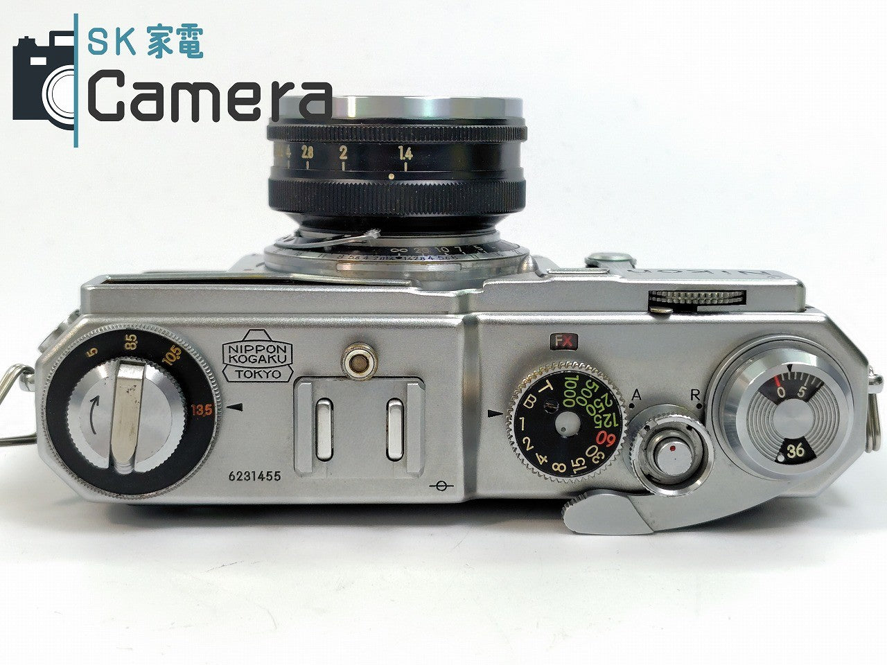 【実用】 Nikon SP NIKKOR-S 5cm F1.4 2024年12月修理済 レンジファインダー ニコン 30日保証
