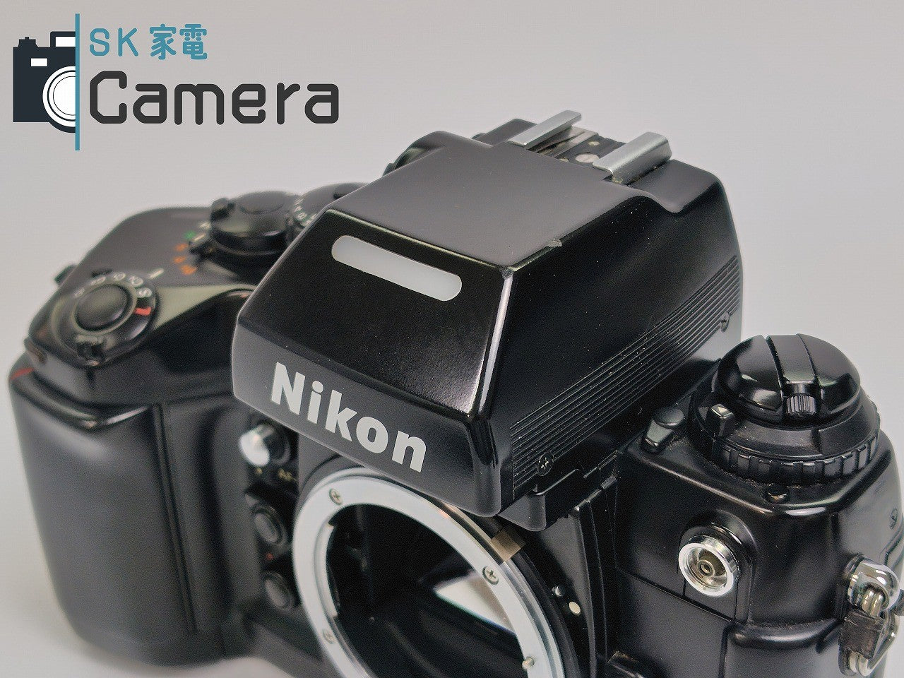 【中古】 Nikon F4 ボディ 液漏れ無 ビュー鳴き有 テスト用フィルムにて動作確認済 ニコン