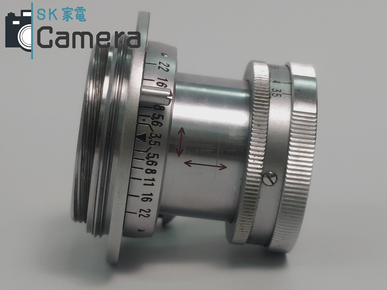 【中古】 Konishiroku Hexar 50mm F3.5 L39 2024年10月清掃 ヘキサー