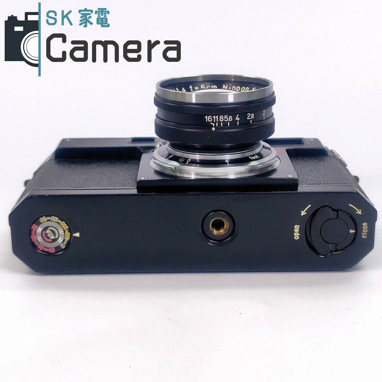 Nikon S2 後期 NIKKOR-S・C 5cm F1.4 ブラック キィートスさんにてOH済 レンジファインダー オリジナル BLACK 30日保証 美品
