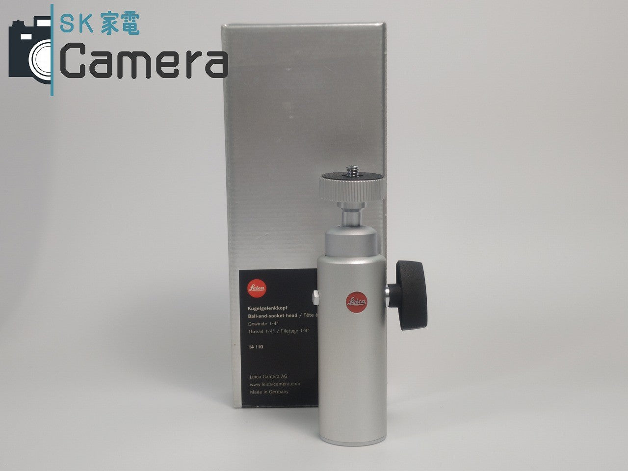 【中古】 LEICA Ball-and-soket head 14110 ライカ 自由雲台 箱付 美品