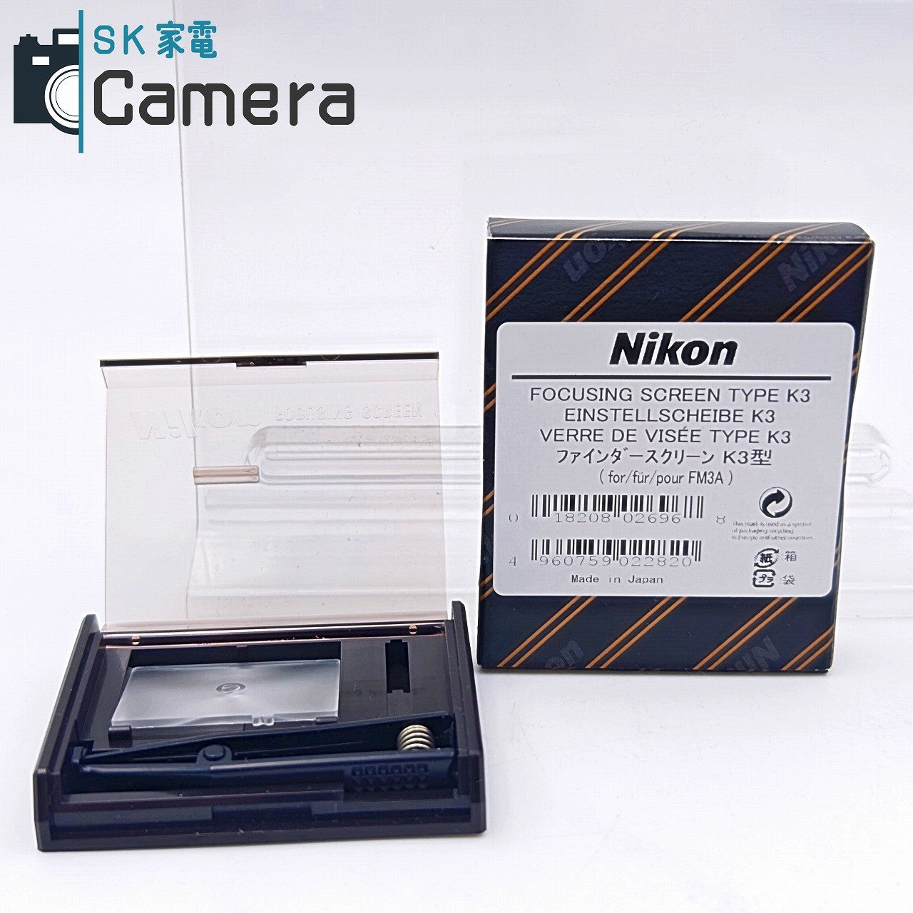 Nikon スクリーン Type K3 FM3A用 中古】 Nikon FOCUSING SCREEN TYPE K3 ファインダー スクリーン for