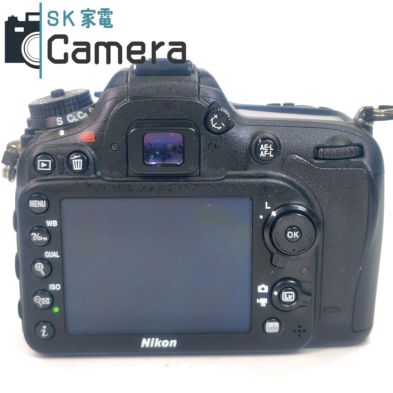Nikon D7100 ショット数約3300回 電池 充電器付 良品 ニコン