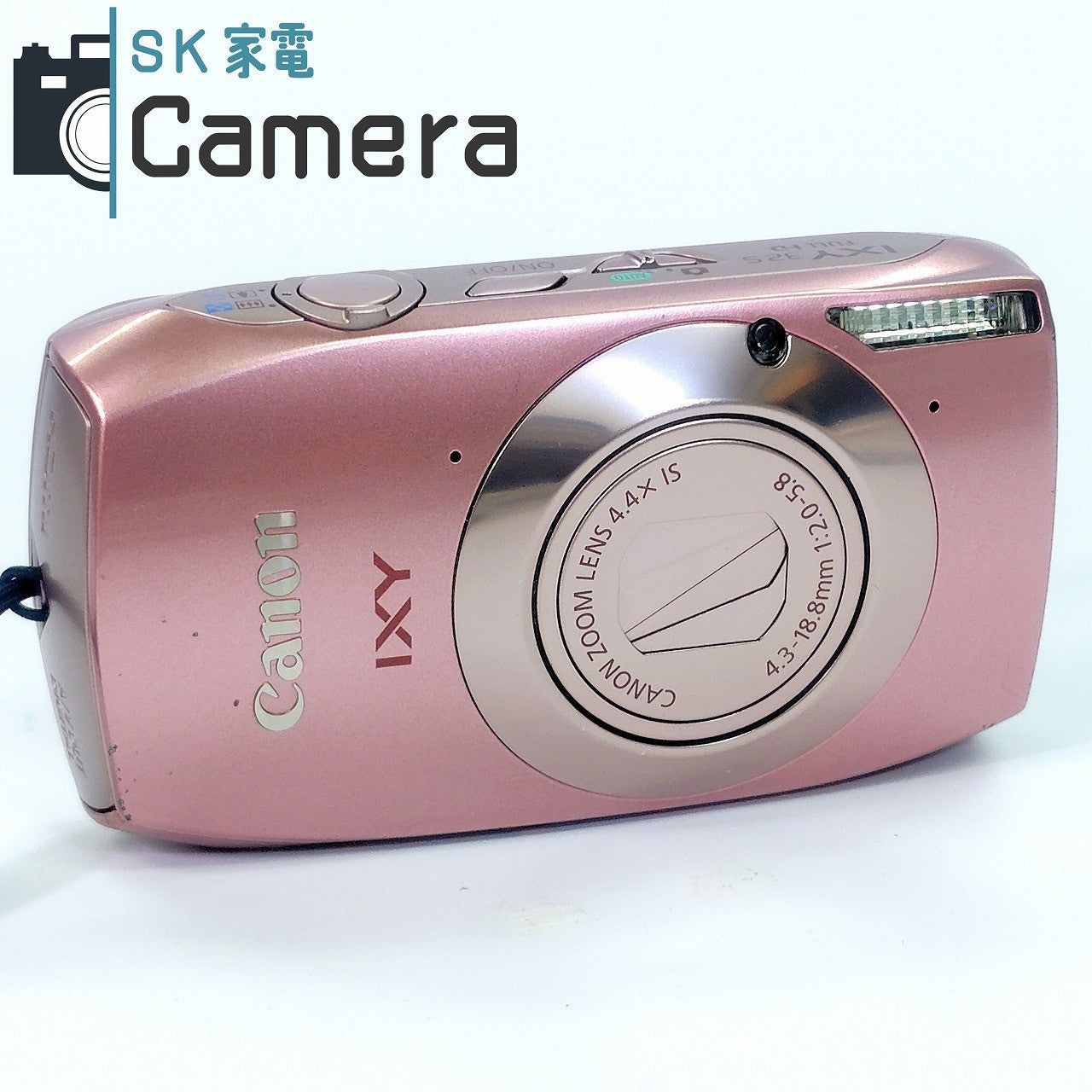 Canon IXY 32S PC1682 FULL HD キャノン イクシー ピンク コンパクトデジタルカメラ 箱 充電器 一式 付