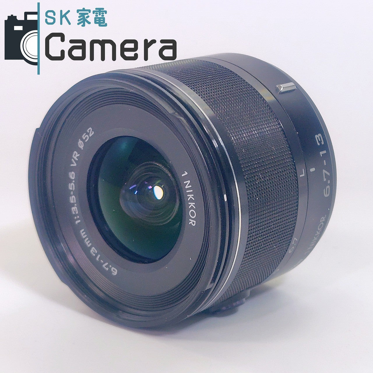 【中古】 Nikon 1NIKKOR 6.7-13mm F3.5-5.6 VR キャップ フィルター 付 ニコン