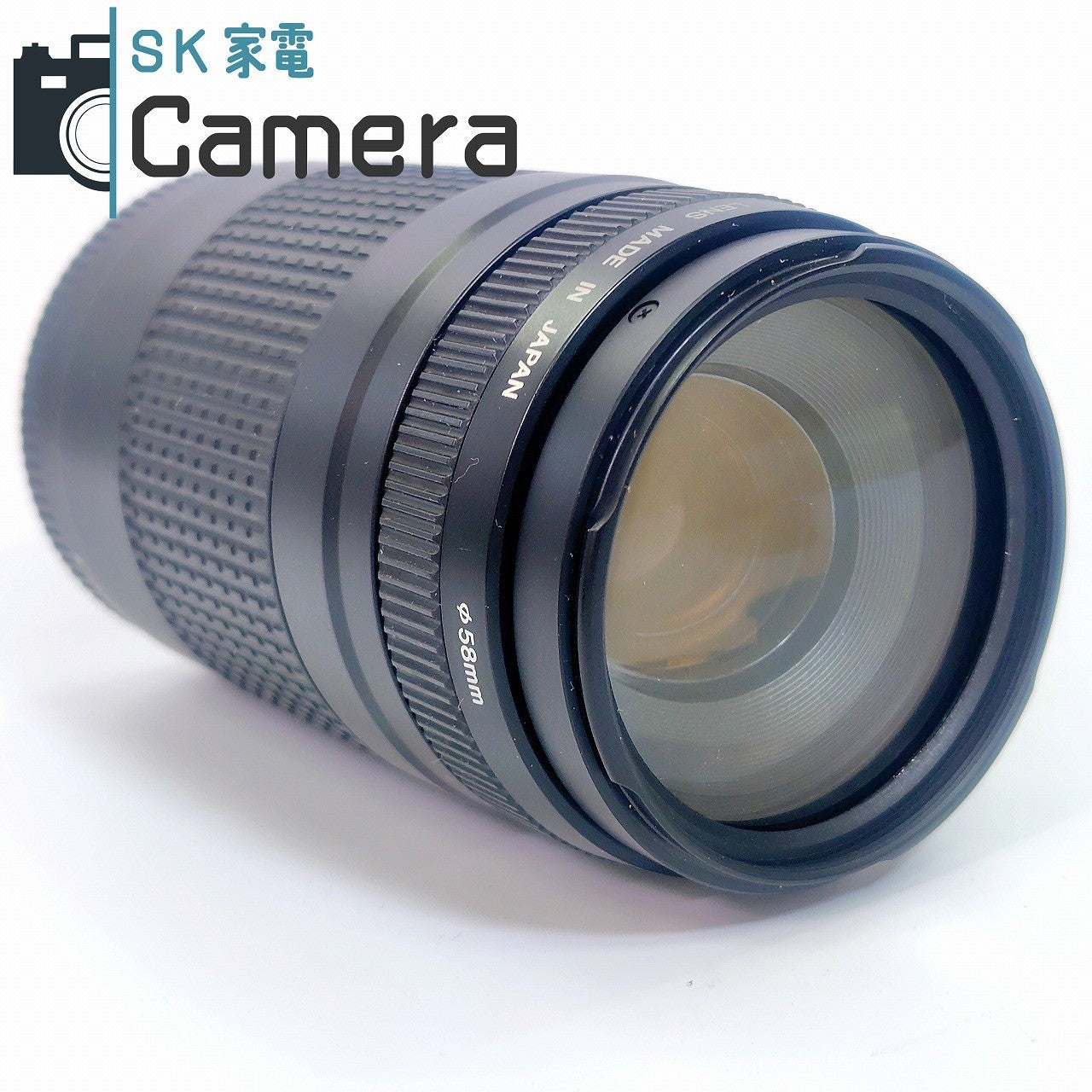 【中古】 Canon EF 75-300mm F4-5.6 II キャノン キャップ 付 #22